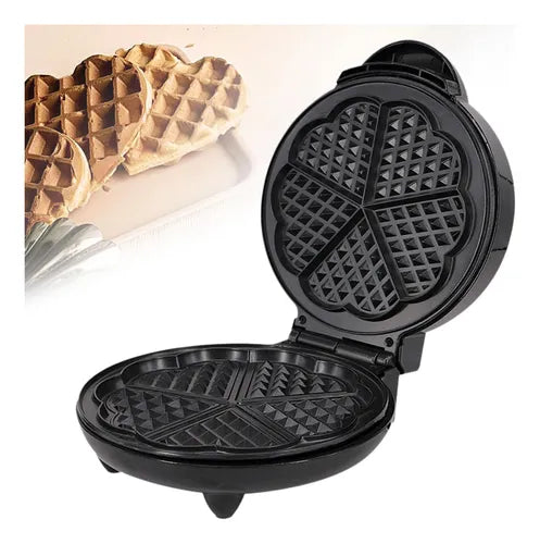 Waflera Eléctrica En Forma De Corazón