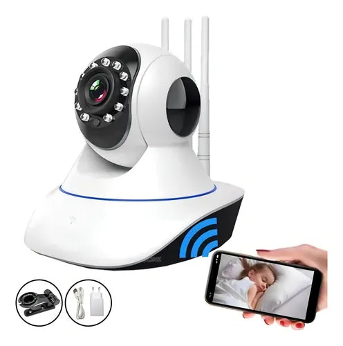 Camara de seguridad 3 antenas