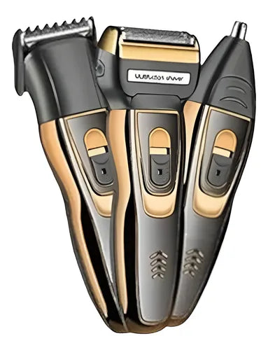 Maquina Gemmy 3 En 1 Barbería Recargable