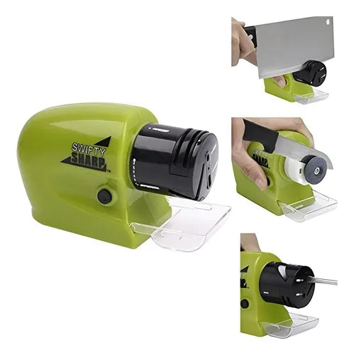 Afilador Cuchillos Eléctrico - Verde