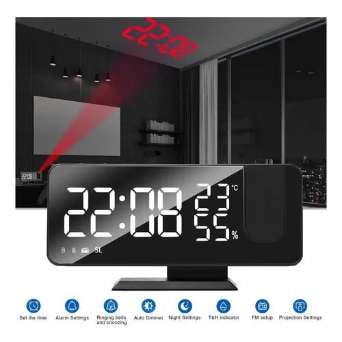 Reloj Proyector LED