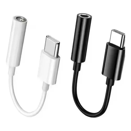 Adaptador De Audio Tipo C A Jack 3.5mm