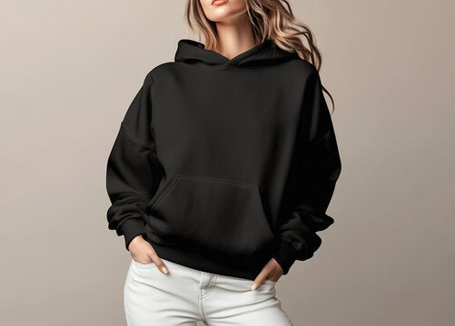 Buzo Largo Negro para Dama