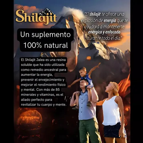 SHILAJIT JALEA - Nutrición de Calidad