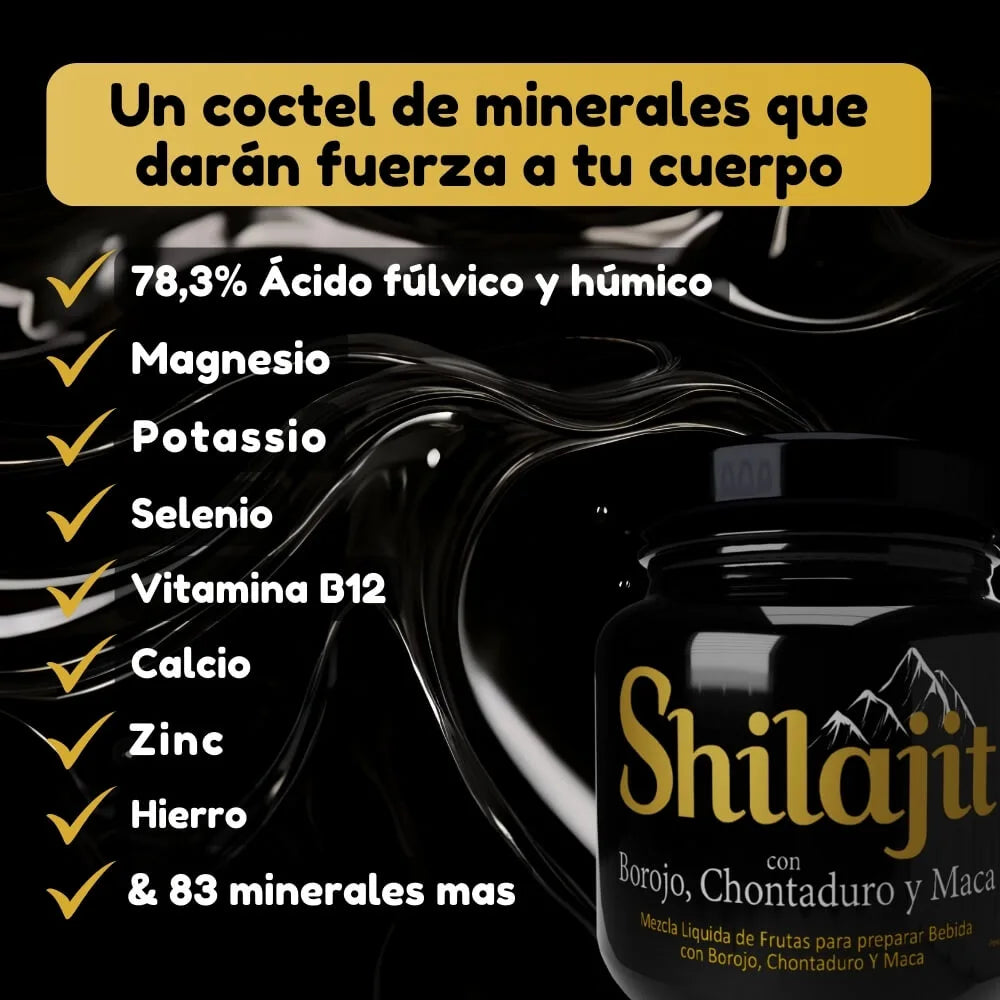 SHILAJIT JALEA - Nutrición de Calidad